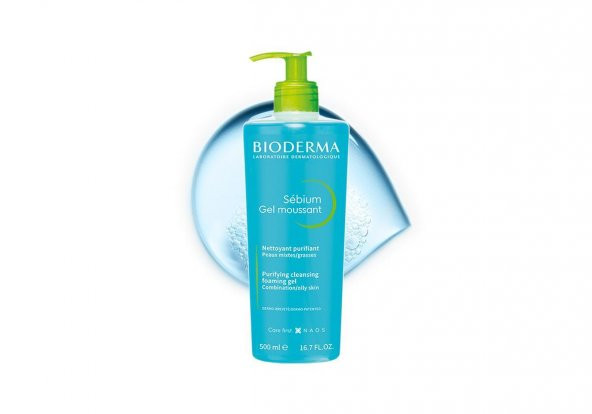 Bioderma Sebium Foaming Gel 500 ml