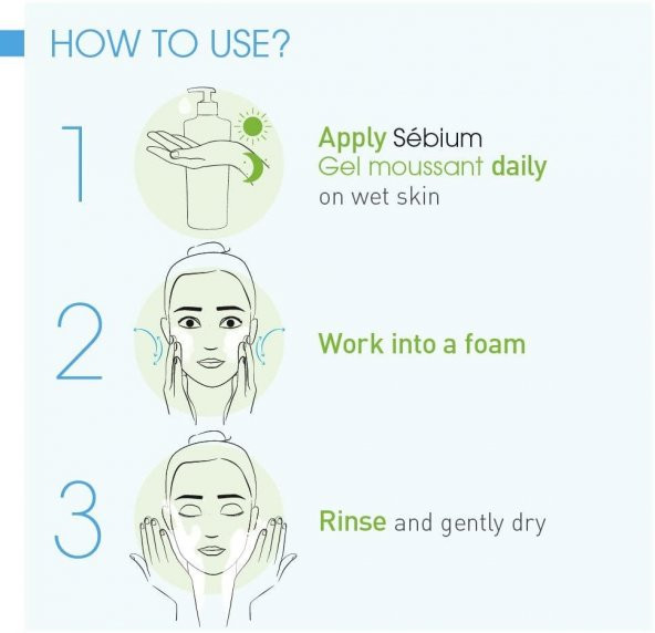 Bioderma Sebium Foaming Gel 500 ml - 4
