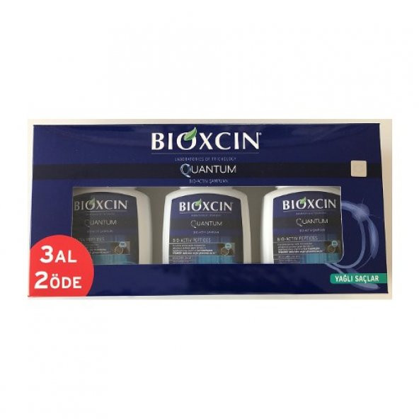 Bioxcin Yağlı Saçlar Quantum Şampuan Yağlı Saçlar 300 ml 3 Al 2 Öde