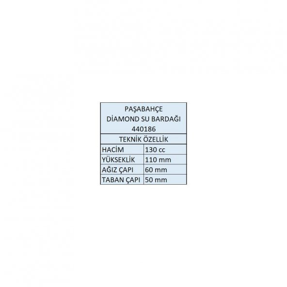 Paşabahçe 440186 Diamond 6 Adet Kahve Yanı Su Bardağı - 2