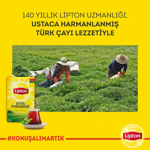 Lipton Doğu Karadeniz Dökme Bergamot Aromalı Siyah Çay 1000 gr - 5