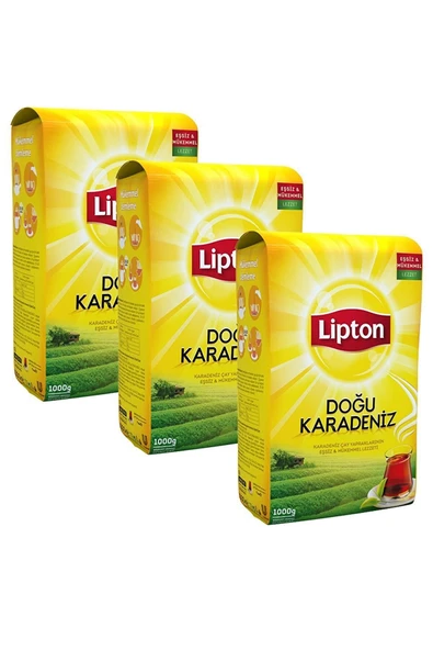 Lipton Doğu Karadeniz Dökme Çay 1000 gr x 3lü - 8