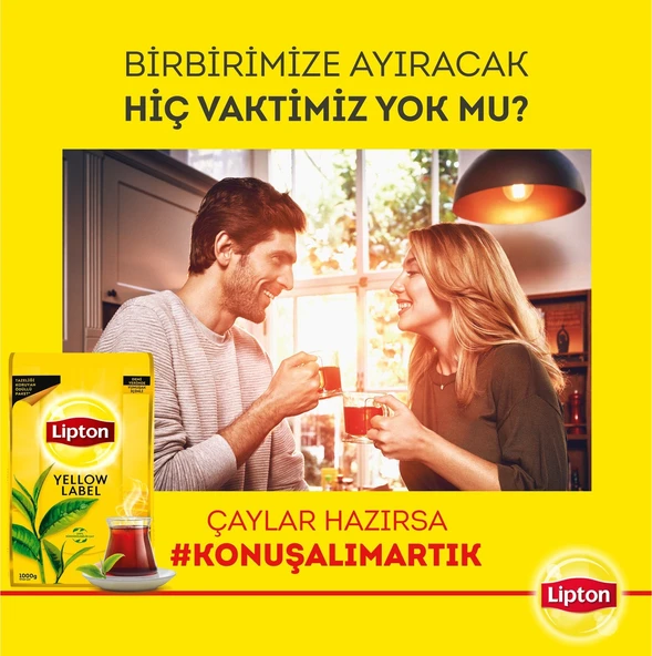Lipton Yellow Label Dökme Siyah Çay 1000 gr - 3