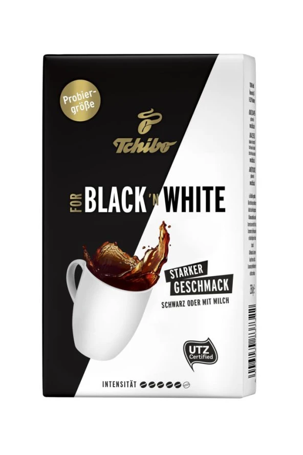 Black'n White Öğütülmüş Filtre Kahve 250 gr