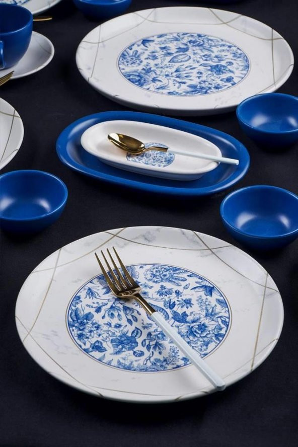 ACAR BLUE BLANC 35 PARÇA KAHVALTI TAKIMI - 3