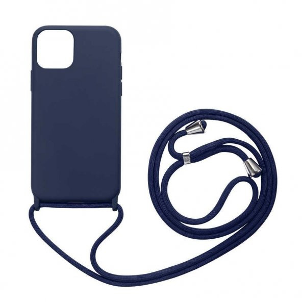 iPhone 12 Mini Kılıf Kamera Çıkıntılı Airbag Askılı Tasarım Sert Silikon - 4