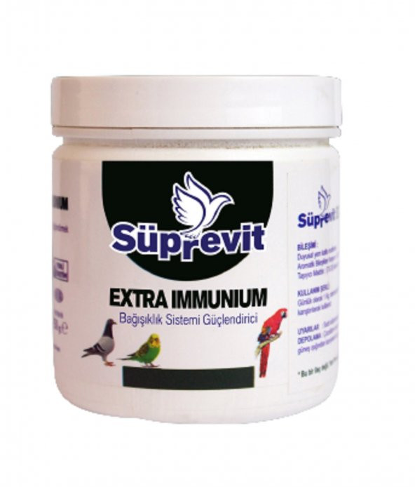 Süprevit Extra Immunium 150 gr Bağışıklık Sistemi Güçlendirici Tüm Kanatlı Hayvanlar için