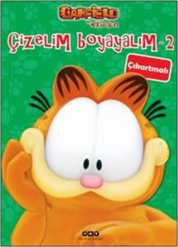 Çizelim Boyayalım 2 - Garfield ile Arkadaşları (Çıkartmalı)