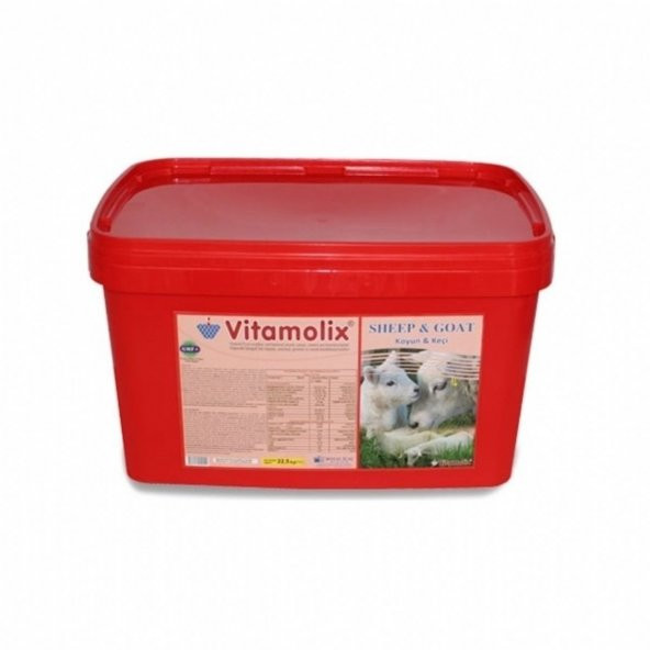 Royal İlaç Vitamolix Sheep And Goat 22,5 kg (Koyun-Kuzu-Keçi-Oğlak Için)