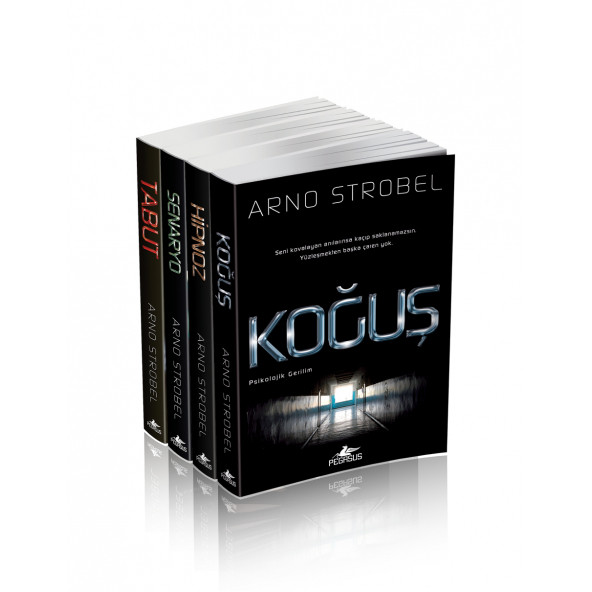 Arno Strobel Psikolojik Gerilim Koleksiyonu 4 Kitap Set