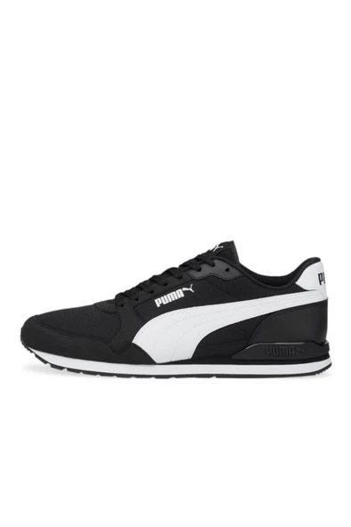 Puma ST Runner v3 Mesh 384640 01 Unisex Spor Ayakkabı Siyah Beyaz 36-48 - 5