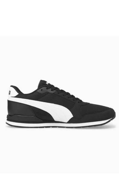 Puma ST Runner v3 Mesh 384640 01 Unisex Spor Ayakkabı Siyah Beyaz 36-48 - 4
