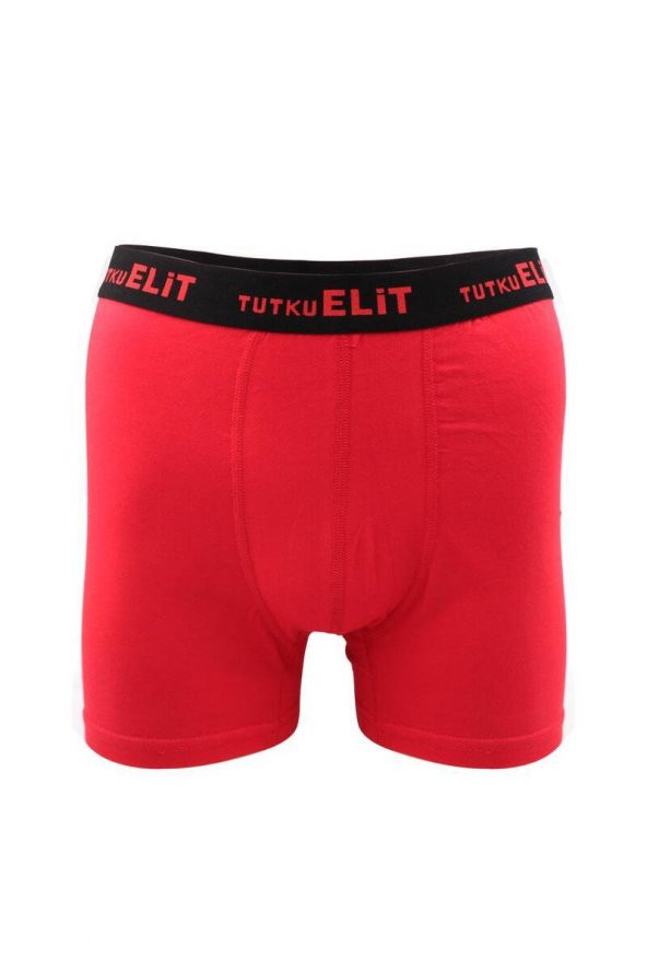 Tutku Elit Modal Elastan Spor Erkek Boxer 1252 | Kırmızı - 1