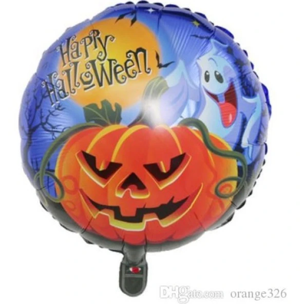 himarry Happy Halloween Folyo Balon 18 inç