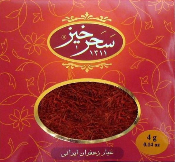 Saffron Sahar Khiz® 1/2 misgal 2.35 gr Orijnal saf iran safranı