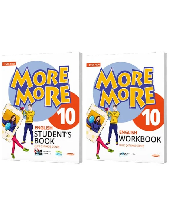 10. Sınıf More More Students Book ve More More Workbook Kurmay ELT