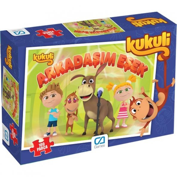 Ca Puzzle 100 Parça Kukuli Frame 5135 ürün görseli 1