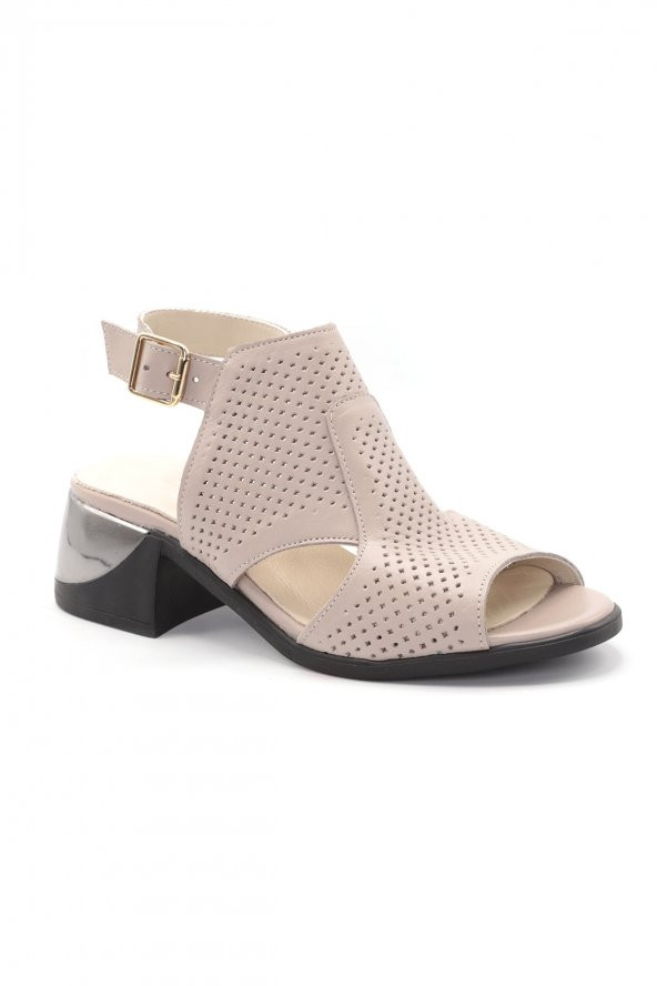 Libero L27.10441 BAYAN DERİ SANDALET VİZON