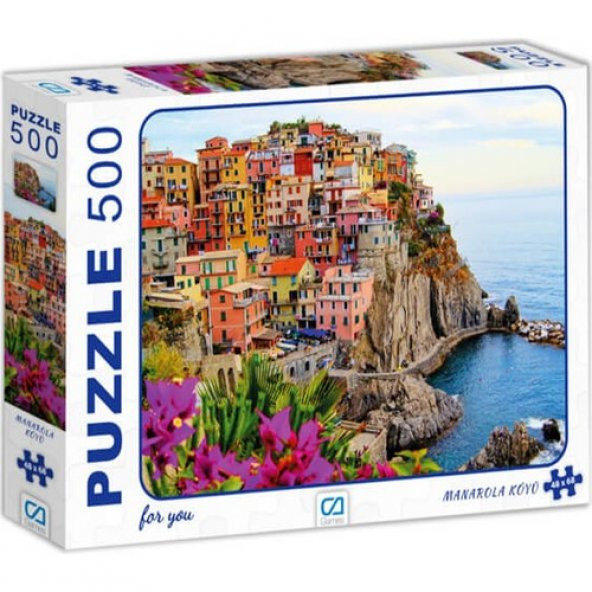 Ca Puzzle 500 Parça Manarola Köyü 7505 - 1