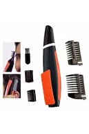 Switch Blade Profesyonel 6 Parça Pilli Tıraş Makinesi - 5