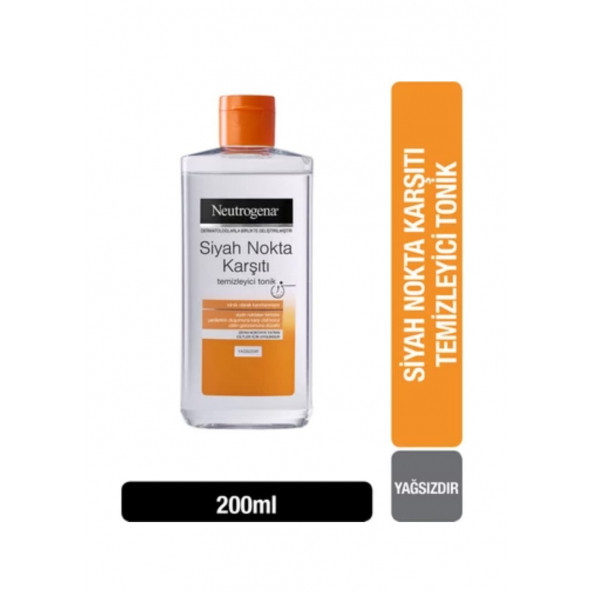 Neutrogena Visibly Clear Siyah Nokta Temizleyici Tonik 200 Ml.