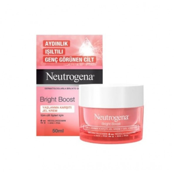 Neutrogena Bright Boost Yaşlanma Karşıtı Jel Krem 50 Ml.