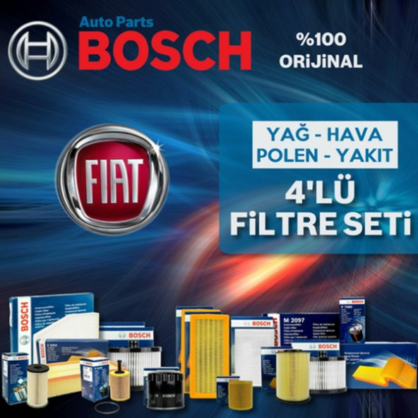Fiat Linea 1.6 Multijet Bosch Filtre Bakım Seti 2009-2012