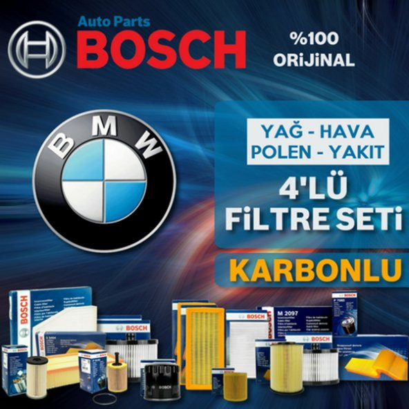 Bmw X5 3.0 D Bosch Filtre Bakım Seti E53 2001-2003