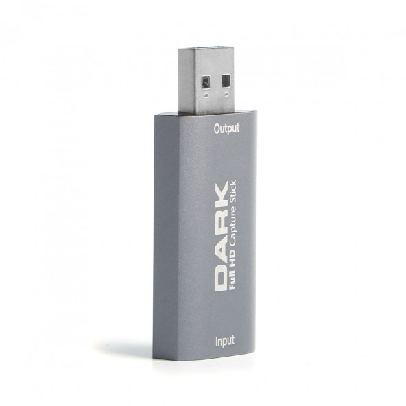 Dark 1080P 60FPS Video Capture USB Video Kayıt Dongle (DK-HD-CAP1082) - 2