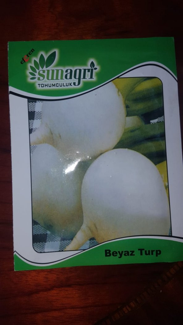 Sungate BEYAZ TURP Tohumu 1 Paket 100 Yüksek Verimlidir.