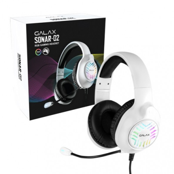 Galax Sonar 02 Gaming Headset USB 7.1 Kanal RGB Oyuncu Kulaklığı (GLX-HGS025CSRGR0-GXLG)