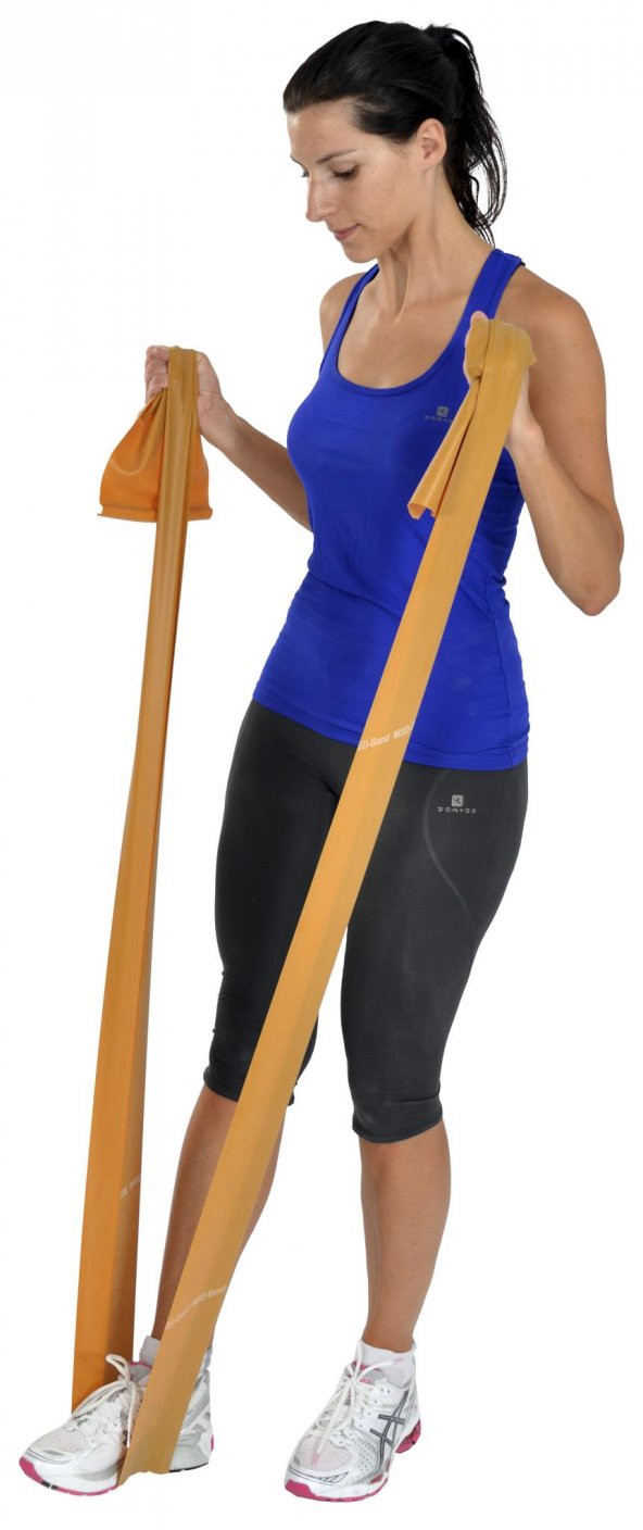 MSD PİLATES & YOGA 
EGZERSİZ BANDI , THERABAND ALTIN (SÜPER GÜÇLÜ) 22.5 MT - 3