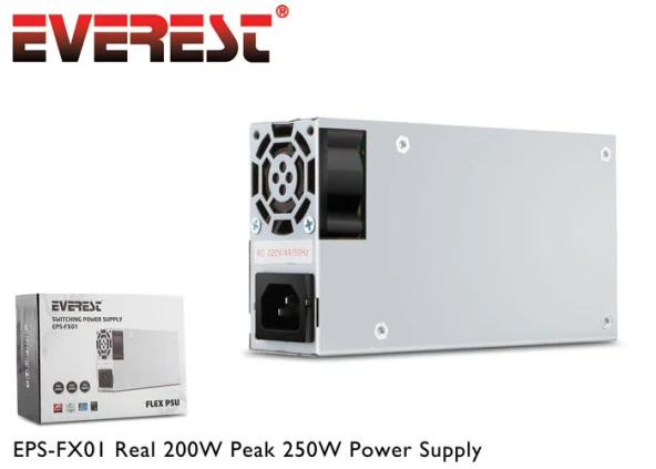 EVEREST EPS-FX01 REAL200W PEAK:250W POWER SUPPLY