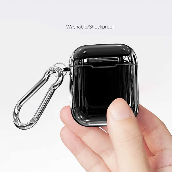 Apple Airpods Kılıf Zore Airbag 08 Silikon Kılıf - 7