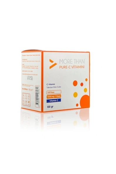 More Than Pure C 1000 mg Şaşe C Vitamini
