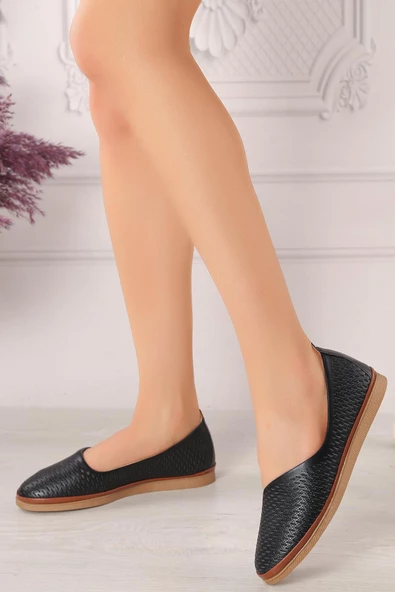 Artı-Artı031-3101 Kadın Günlük Komfort  Babet Ayakkabı - Resim 3