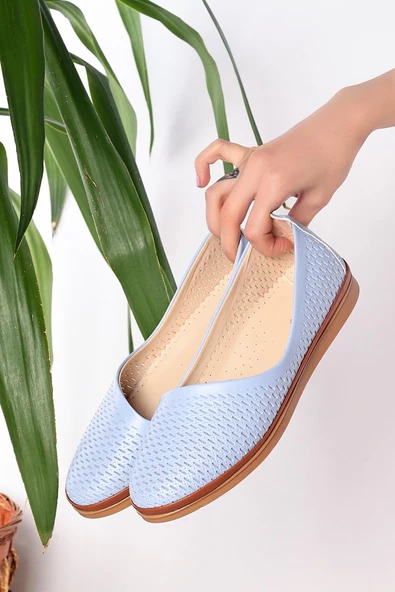 Artı-Artı031-3101 Kadın Günlük Komfort  Babet Ayakkabı - Resim 10