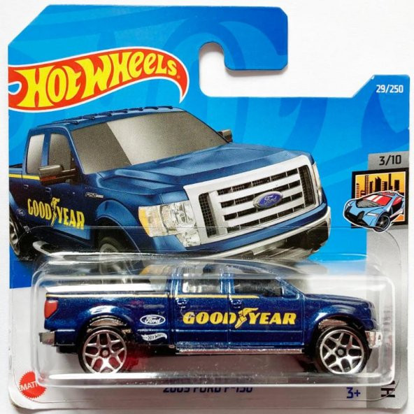Hot Wheels 2009 Ford F-150 Good Year Lisanslı Ürün - 1