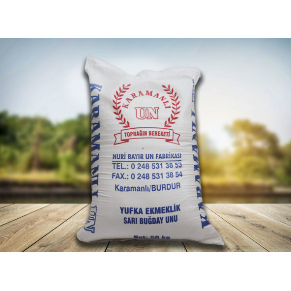 EKMEKLİK  YUFKALIK  UN (50 KG)