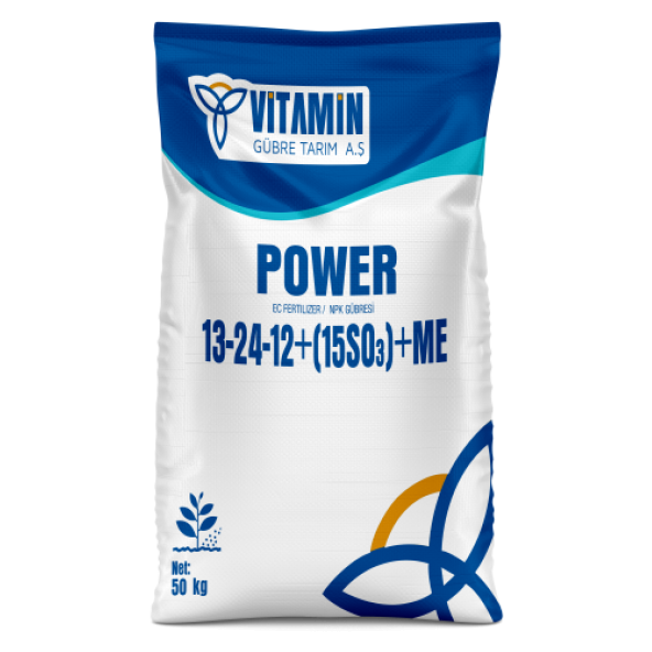 13-24-12 kükürtlü Çinkolu GÜBRE ( 50 KG )