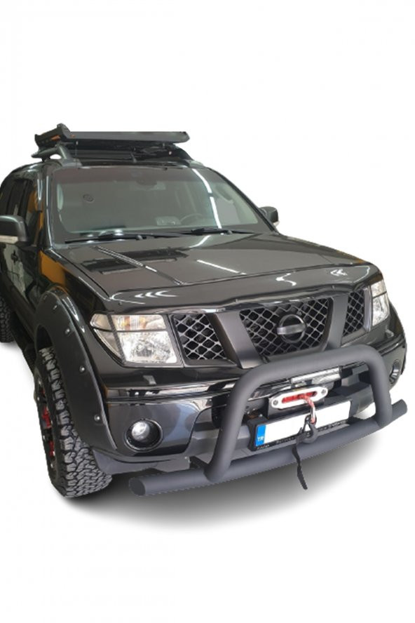 NİSSAN NAVARA 2006-2015 MODEL OFFROAD PİCKUP VİNÇ BAR ÖN TAMPON KORUMA DEMİRİ - 3