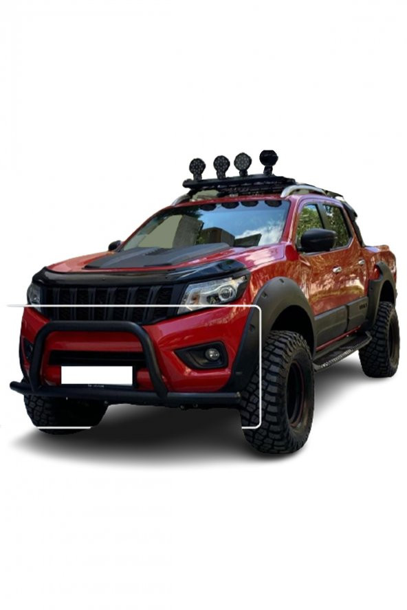 NİSSAN SKYSTAR OFFROAD PİCKUP VİNÇ BAR ÖN TAMPON KORUMA DEMİRİ - 3