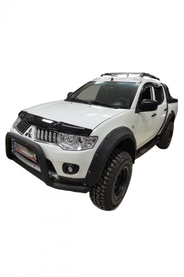 MİTSUBİSHİ L200 2007-2015 MODEL OFFROAD PİCKUP VİNÇ BAR ÖN TAMPON KORUMA DEMİRİ - 3