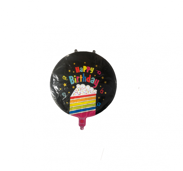 FOLYO BALON HAPPY BİRTHDAY PASTALI 18 DÜ 15