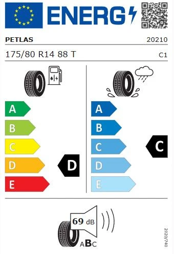 Petlas Elegant PT311 175/80 R14 88T Yaz Lastiği - 2025 - 2