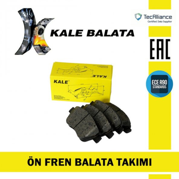 Fiat Egea 2015-2020 Kale Ön Fren Balata Takımı