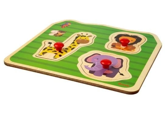 Rossie Ahşap İlk Yapbozum-Vahşi Hayvanlar - 2