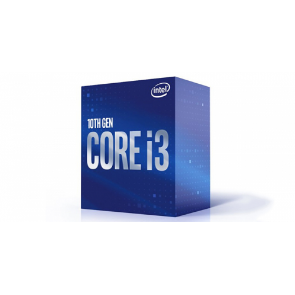 INTEL i3-10100F 4 Core, 3.60Ghz, 6Mb, 65W, LGA1200,10.Nesil, BOX, (Grafik Kart YOK, Fan VAR) - 2