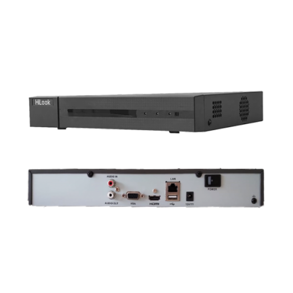 HILOOK NVR-116MH-C  8Mpix,H265+,16Kanal Video, 1 HDD,160Mbps Bant Genişliği,NVR