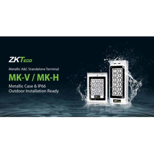 ZKTeco MK-H-ID Şifre, Kart Okuyucu Bağımsız   Terminal (AC) - 3